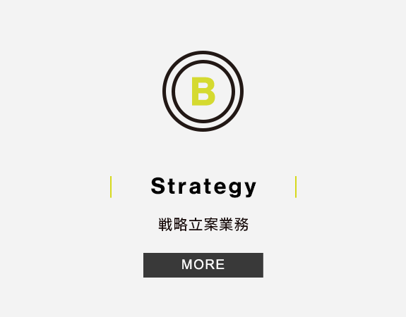 バナー：Strategy／戦略立案業務